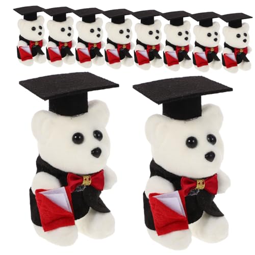 HOOTNEE 10er Packung Plüschbär Puppe Abschlussbär Spielzeug Geschenkidee Weicher Ausgestopfter Plüschbär Party Dekoration Für Kinder HOOTNEE 10er Packung Plüschbär Puppe Abschlussbär Spielzeug Geschenkidee Weicher Ausgestopfter Plüschbär Party Dekoration Für Kinder von HOOTNEE