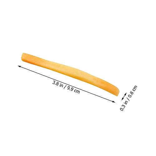 HOOTNEE 10 Stück Teiliges Künstliche Pommes Frites PVC Spielküche Dekoration Lebensnahes Food Modell für Party Restaurant Küchendeko HOOTNEE 10 Stück Teiliges Künstliche Pommes Frites PVC Spielküche Dekoration Lebensnahes Food Modell für Party Restaurant Küchendeko von HOOTNEE