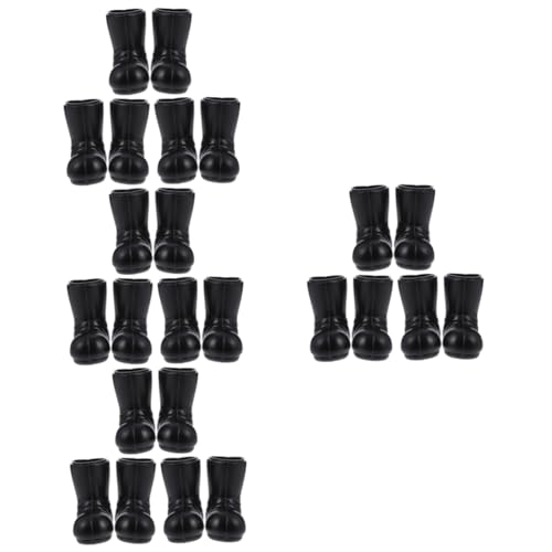 HOOTNEE 12 Paar Mini Stiefel Puppenhaus Miniatur Weihnachtsmann Stiefel Winzige Kleine Zwerge Schuhe Weihnachtsmann Spielzeug Für Kinder Mini Weihnachtsanhänger Mini von HOOTNEE