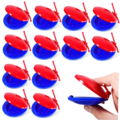 HOOTNEE 12 Stück Teiliges Finger Kastagnetten Kleine Bunte Musikinstrumente für Rhythmische Schlaginstrumente für Musikunterricht Bühnenauftritte und Spielerisches Lernen HOOTNEE 12 Stück Teiliges Finger Kastagnetten Kleine Bunte Musikinstrumente für Rhythmische Schlaginstrumente für Musikunterricht Bühnenauftritte und Spielerisches Lernen von HOOTNEE
