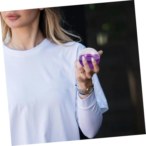 HOOTNEE 120 Stück Halbtransparente Leere Kunststoffkapseln Befüllbare Spielzeugkugeln für Kaugummiautomaten Stabile DIY Bastelbehälter für Partygeschenke und Aufbewahrung HOOTNEE 120 Stück Halbtransparente Leere Kunststoffkapseln Befüllbare Spielzeugkugeln für Kaugummiautomaten Stabile DIY Bastelbehälter für Partygeschenke und Aufbewahrung von HOOTNEE