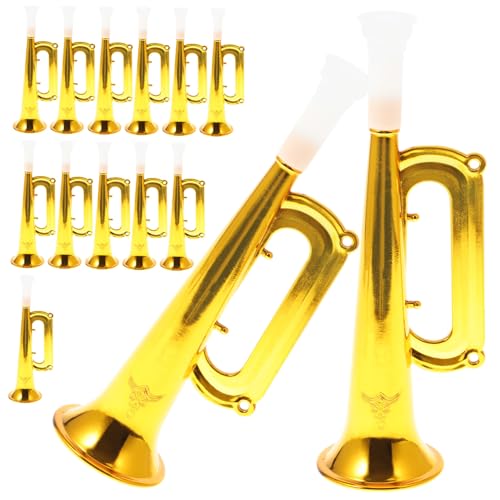 HOOTNEE 14 Stück Teiliges Kunststoff Trompetenspielzeug Kinderfreundliche Jubelhörner aus Glattem Sicherem Plastik für Sportveranstaltungen Geburtstagsfeiern und Musikförderung bei HOOTNEE 14 Stück Teiliges Kunststoff Trompetenspielzeug Kinderfreundliche Jubelhörner aus Glattem Sicherem Plastik für Sportveranstaltungen Geburtstagsfeiern und Musikförderung bei von HOOTNEE