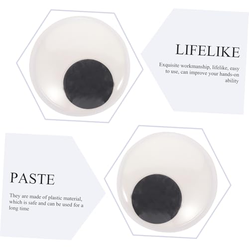 HOOTNEE 16 Stück Teiliges Selbstklebende Große Wackelaugen aus Kunststoff für Puppen Sicherheitsaugen DIY Basteln Dekoration Party Zubehör HOOTNEE 16 Stück Teiliges Selbstklebende Große Wackelaugen aus Kunststoff für Puppen Sicherheitsaugen DIY Basteln Dekoration Party Zubehör von HOOTNEE