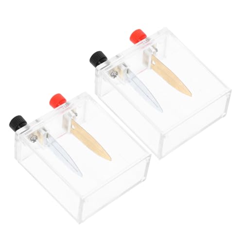 HOOTNEE 2 Sätze Salz Experimentierkasten Wissenschaftliche Experimente Elektronisches Klassenzimmer Experimentierset Stem Lernset Flüssigbatterie Experiment DIY Stem Kit Kunststoff HOOTNEE 2 Sätze Salz Experimentierkasten Wissenschaftliche Experimente Elektronisches Klassenzimmer Experimentierset Stem Lernset Flüssigbatterie Experiment DIY Stem Kit Kunststoff von HOOTNEE