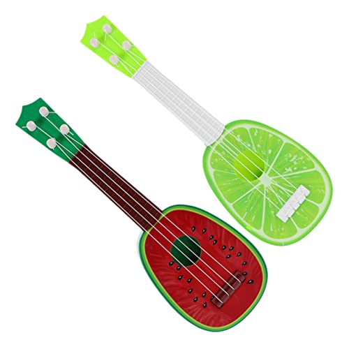 HOOTNEE 2 Saiten Musikspielzeug Gitarre Kinderspielzeug Gitarren Musikinstrumente Kinderspielzeug Pädagogisches Lernen Musikspielzeug Gitarreninstrumente Spielzeug Mini von HOOTNEE