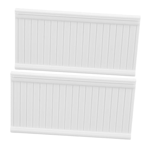 HOOTNEE 2 Stück Miniatur Puppenhaus Wandvertäfelung Dekoratives Wainscot Modell mit Filigranem Design Einfach zu Montieren für Vielfältige Miniatur Dekorationen und Puppenhaus Wandpaneele HOOTNEE 2 Stück Miniatur Puppenhaus Wandvertäfelung Dekoratives Wainscot Modell mit Filigranem Design Einfach zu Montieren für Vielfältige Miniatur Dekorationen und Puppenhaus Wandpaneele von HOOTNEE