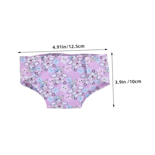 HOOTNEE 2 Stück Teiliges Puppenwindeln Puppenunterwäsche Süßes Design Leichte Strapazierfähige Puppenkleidung Geeignet für Spielpuppen Zubehör HOOTNEE 2 Stück Teiliges Puppenwindeln Puppenunterwäsche Süßes Design Leichte Strapazierfähige Puppenkleidung Geeignet für Spielpuppen Zubehör von HOOTNEE