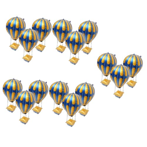 HOOTNEE 20 Stk Heißluftballon Alles Zum Geburtstagsballon Blumengirlandendekorationen Weltraum-party-dekor Kinder Dekor Luftballons Zum Leuchten Bringen Heliumballon Aluminiumfolie von HOOTNEE