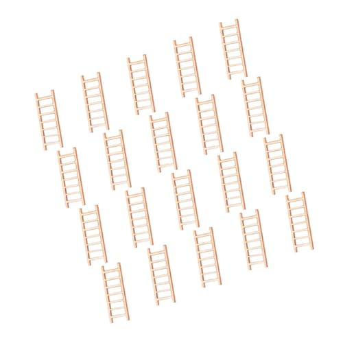 HOOTNEE 20 Stück Teiliges Miniatur Glatte Oberfläche Langlebig und Sicher Miniaturleiter für Puppenhaus Dekoration DIY Landschaftsmodell Kreatives Lernspielzeug HOOTNEE 20 Stück Teiliges Miniatur Glatte Oberfläche Langlebig und Sicher Miniaturleiter für Puppenhaus Dekoration DIY Landschaftsmodell Kreatives Lernspielzeug von HOOTNEE