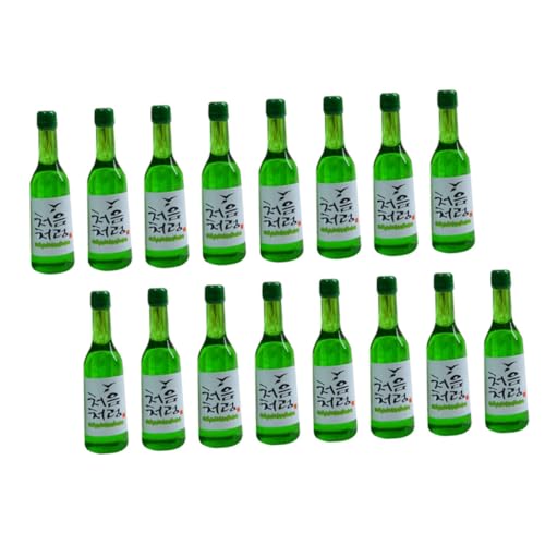 HOOTNEE 20 Stück Teiliges Miniatur Koreanisches Reiswein flaschenset Realistische Puppenhaus Dekoration Handliche Mini Flaschen für DIY Fotorequisiten und Sammler von Miniaturzubehör HOOTNEE 20 Stück Teiliges Miniatur Koreanisches Reiswein flaschenset Realistische Puppenhaus Dekoration Handliche Mini Flaschen für DIY Fotorequisiten und Sammler von Miniaturzubehör von HOOTNEE