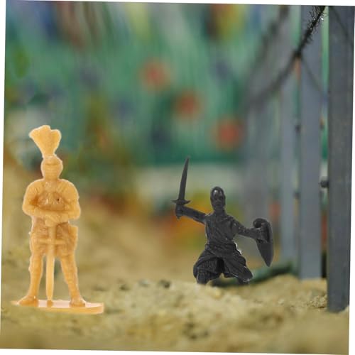 HOOTNEE 200 Stück Mini Soldaten Figuren Mittelalterliche Soldat Modell Kleine Krieger Deko Figuren für Sammler Gold Mix HOOTNEE 200 Stück Mini Soldaten Figuren Mittelalterliche Soldat Modell Kleine Krieger Deko Figuren für Sammler Gold Mix von HOOTNEE