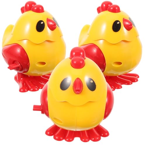HOOTNEE 3 Stück Aufziehspielzeug Hühnchen Wind up Springendes mechanisches Buntes Lernspielzeug für Berührung und Raumdekoration Zufällige Farbe Zufällige Farbe HOOTNEE 3 Stück Aufziehspielzeug Hühnchen Wind up Springendes mechanisches Buntes Lernspielzeug für Berührung und Raumdekoration Zufällige Farbe Zufällige Farbe von HOOTNEE
