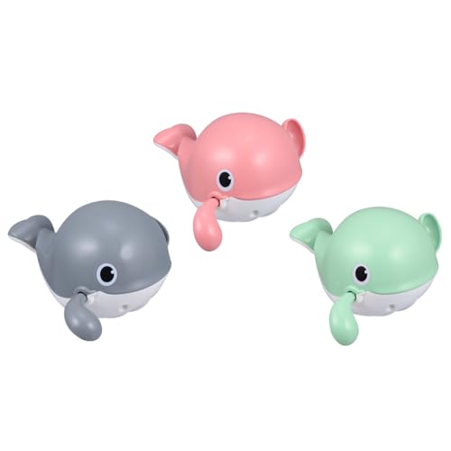 HOOTNEE 3 Stück Teiliges Badewannenspielzeug Wal Design Sprühfunktion Cartoon Badespaß für Junge Mädchen und Kleinkinder Wasserfest Leicht und Tragbar Farbenfrohes Rot Grün HOOTNEE 3 Stück Teiliges Badewannenspielzeug Wal Design Sprühfunktion Cartoon Badespaß für Junge Mädchen und Kleinkinder Wasserfest Leicht und Tragbar Farbenfrohes Rot Grün von HOOTNEE