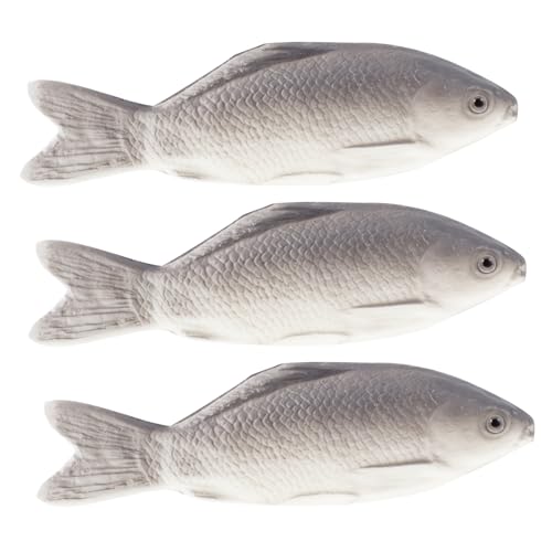 HOOTNEE 3 Stück Teiliges Realistische Fischform Dekofiguren aus PU Kindgerechtes Simulationsspielzeug Detailgetreue Nachahmung für Aquarium Wohnraumdekoration HOOTNEE 3 Stück Teiliges Realistische Fischform Dekofiguren aus PU Kindgerechtes Simulationsspielzeug Detailgetreue Nachahmung für Aquarium Wohnraumdekoration von HOOTNEE