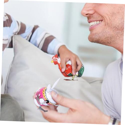 HOOTNEE 4 Stück Teiliges Aufziehspielzeug Bunten Hüpfenden Tiermotiven Glatt Verarbeitet Pädagogisch für Spielerisches Lernen und Spaß HOOTNEE 4 Stück Teiliges Aufziehspielzeug Bunten Hüpfenden Tiermotiven Glatt Verarbeitet Pädagogisch für Spielerisches Lernen und Spaß von HOOTNEE