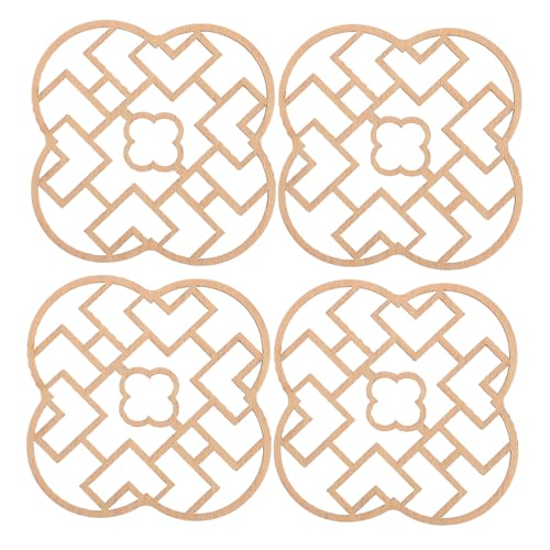 HOOTNEE 4 Stück Teiliges Chinesische Holzfenster Miniatur Puppenhaus Dekoration DIY Modellbau Zubehör für Hobbybastler und Sammler Traditionelle Architekturdetails HOOTNEE 4 Stück Teiliges Chinesische Holzfenster Miniatur Puppenhaus Dekoration DIY Modellbau Zubehör für Hobbybastler und Sammler Traditionelle Architekturdetails von HOOTNEE