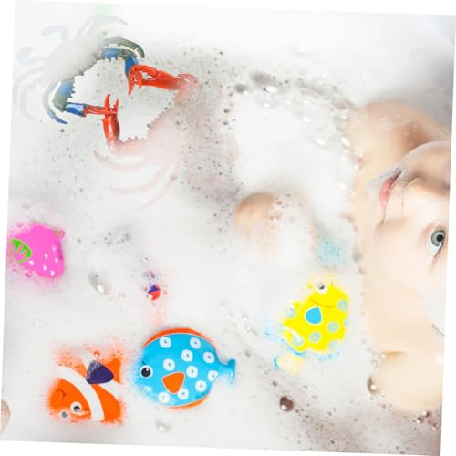 HOOTNEE 4 Stück Teiliges Krabben Realistische Meeresbewohner Figuren Schwimmfähig Pädagogisch Bunte Tier Modelle für Bad und Poolspaß HOOTNEE 4 Stück Teiliges Krabben Realistische Meeresbewohner Figuren Schwimmfähig Pädagogisch Bunte Tier Modelle für Bad und Poolspaß von HOOTNEE