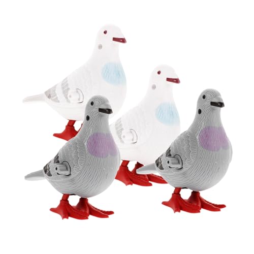 HOOTNEE 4 Stück Teiliges Tauben Cartoon Design Aufziehspielzeug Leicht Tragbar Für Indoor Outdoor Spielspaß Zufällige Farbe Zufällige Farbe HOOTNEE 4 Stück Teiliges Tauben Cartoon Design Aufziehspielzeug Leicht Tragbar Für Indoor Outdoor Spielspaß Zufällige Farbe Zufällige Farbe von HOOTNEE
