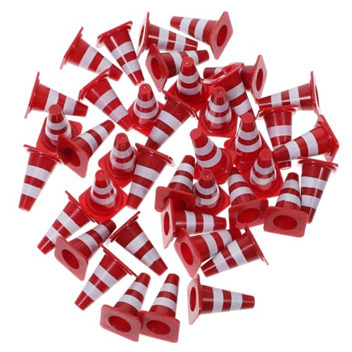 HOOTNEE 40 Stück Teiliges Miniatur Baustellenabsperrungen Verkehrszeichen für Verkehrserziehung Sandtisch Zubehör Lernspielzeug für Vorschule HOOTNEE 40 Stück Teiliges Miniatur Baustellenabsperrungen Verkehrszeichen für Verkehrserziehung Sandtisch Zubehör Lernspielzeug für Vorschule von HOOTNEE