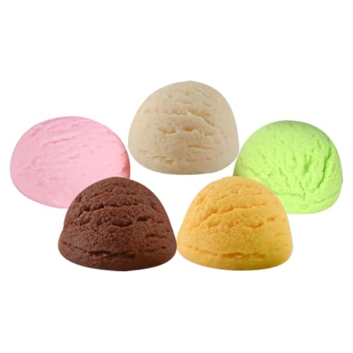 HOOTNEE 5 Stück Teiliges Künstliche Eiskugeln als Fotorequisite Bunte Simulation Langlebiges PVC Material Realistische EIS Deko für Showcases und Vielseitige Präsentationen HOOTNEE 5 Stück Teiliges Künstliche Eiskugeln als Fotorequisite Bunte Simulation Langlebiges PVC Material Realistische EIS Deko für Showcases und Vielseitige Präsentationen von HOOTNEE