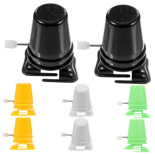 HOOTNEE 8 Stück Teiliges Wind Up Roboterspielzeug mit Kunststoffbeinen DIY Aufziehroboter Zubehör in Gelb Weiß Grün Schwarz Clay Plastic Play Toy für Bastler HOOTNEE 8 Stück Teiliges Wind Up Roboterspielzeug mit Kunststoffbeinen DIY Aufziehroboter Zubehör in Gelb Weiß Grün Schwarz Clay Plastic Play Toy für Bastler von HOOTNEE