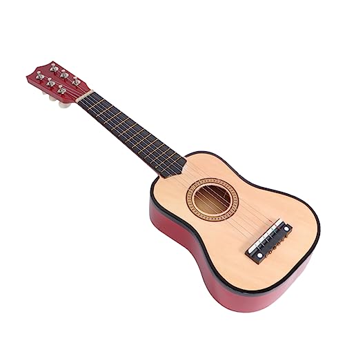 HOOTNEE Akustikgitarre für Beige Folk Guitar Mini Gitarreninstrument aus Holz Anfängerfreundlich Komfortabel und Umweltfreundlich zum Gitarre Lernen für Jungen und Mädchen HOOTNEE Akustikgitarre für Beige Folk Guitar Mini Gitarreninstrument aus Holz Anfängerfreundlich Komfortabel und Umweltfreundlich zum Gitarre Lernen für Jungen und Mädchen von HOOTNEE