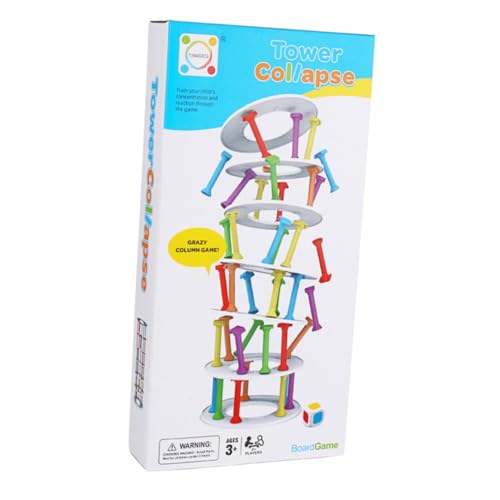 HOOTNEE Balancierturm Stapelspielzeug aus Langlebigem Kunststoff Pädagogisches Balance Bausteine für Fördert Hand Auge Koordination und Feinmotorik Buntes Montessori für Jungen und HOOTNEE Balancierturm Stapelspielzeug aus Langlebigem Kunststoff Pädagogisches Balance Bausteine für Fördert Hand Auge Koordination und Feinmotorik Buntes Montessori für Jungen und von HOOTNEE