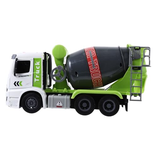 HOOTNEE Bauwagenmodelle plastikenten mädchen Spielzeug Jungs Spielzeug Ingenieursfahrzeug spielzeugauto Engineering Truck Push-Back-Spielzeug Mini-Mischwagen Auto zurückziehen Green von HOOTNEE