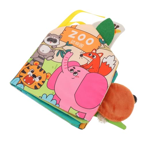 HOOTNEE Books Toys Soft Crinkle Cloth Books mit Elementen für Junge Mädchen Monate Waschbare Weiche Aktivitätsbücher zur Frühkindlichen Entwicklung Interaktives Lernspielzeug für Jungen HOOTNEE Books Toys Soft Crinkle Cloth Books mit Elementen für Junge Mädchen Monate Waschbare Weiche Aktivitätsbücher zur Frühkindlichen Entwicklung Interaktives Lernspielzeug für Jungen von HOOTNEE