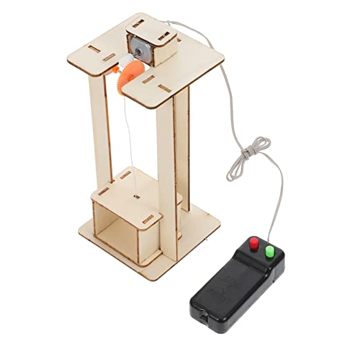 HOOTNEE DIY Aufzugsmodell Bausatz Handwerk Physikalisches Lernspielzeug Pädagogisches Hebezeug Modell Ohne Batterie Für Wissenschaftliches Experimentierset HOOTNEE DIY Aufzugsmodell Bausatz Handwerk Physikalisches Lernspielzeug Pädagogisches Hebezeug Modell Ohne Batterie Für Wissenschaftliches Experimentierset von HOOTNEE