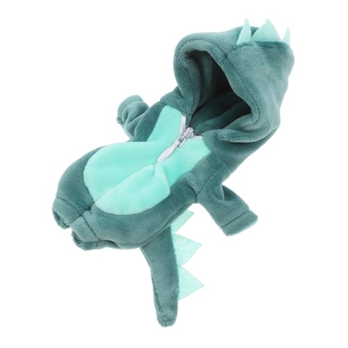 HOOTNEE Dinosaurier Puppenkostüm Jumpsuit Ersatzkleidung für Puppen Niedliches Dino Motiv Farbverlauf Grün Weiche Baumwolloptik zum Anziehen HOOTNEE Dinosaurier Puppenkostüm Jumpsuit Ersatzkleidung für Puppen Niedliches Dino Motiv Farbverlauf Grün Weiche Baumwolloptik zum Anziehen von HOOTNEE