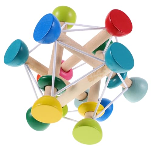 HOOTNEE Holzspielzeug Für Babys Multidimensionales Greifspielzeug Aus Sensorisches Ballspielzeug Zur Der Greif Und Sinneswahrnehmung Für Kleinkinder Ideal Für Frühes von HOOTNEE