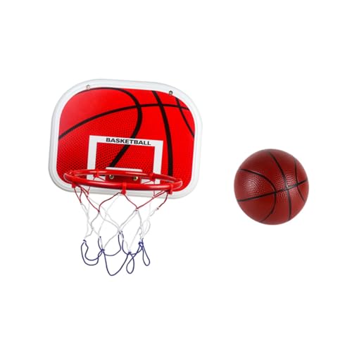 HOOTNEE Hängender Basketballkorb Für Basketball Hoop Set Für Indoor Und Outdoor Ideales Trainingsspielzeug Für Jungen Basketball Train Kit Bunte Wandmontage von HOOTNEE