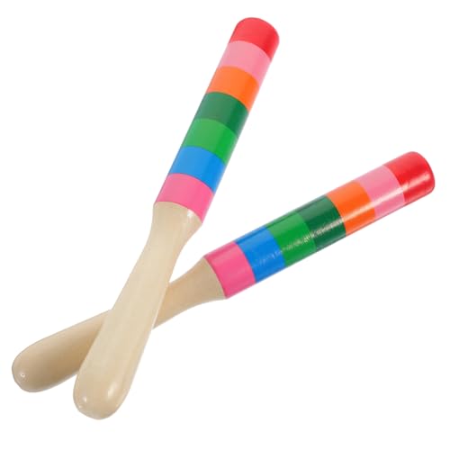 HOOTNEE Holz Rhythmusstöcke Percussion Instrument Klare Töne Musik Lernen Musikpädagogik Musikinstrument Zubehör für Schlagzeug und Percussion HOOTNEE Holz Rhythmusstöcke Percussion Instrument Klare Töne Musik Lernen Musikpädagogik Musikinstrument Zubehör für Schlagzeug und Percussion von HOOTNEE