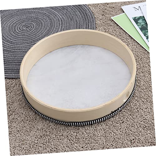 HOOTNEE Holz Tamburin Handtrommel Großes Percussion Musikinstrument für Frühpädagogik Orff Lernspielzeug von und Kreativität für Vorschulkinder HOOTNEE Holz Tamburin Handtrommel Großes Percussion Musikinstrument für Frühpädagogik Orff Lernspielzeug von und Kreativität für Vorschulkinder von HOOTNEE