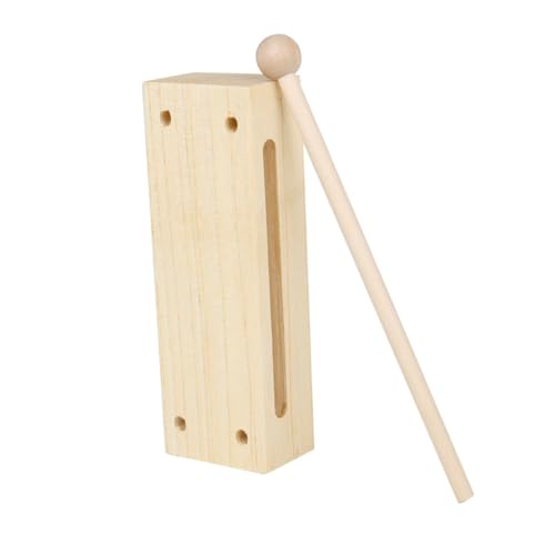 HOOTNEE Holz rhythmusblock mit Schlägel Pädagogisches Musikinstrument für Leichtes Percussion Musikalischen Früherziehung Fördert Sensorische Entwicklung und Musikalisches Gefühl HOOTNEE Holz rhythmusblock mit Schlägel Pädagogisches Musikinstrument für Leichtes Percussion Musikalischen Früherziehung Fördert Sensorische Entwicklung und Musikalisches Gefühl von HOOTNEE