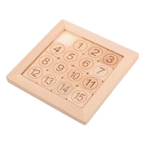 HOOTNEE Holzspielzeug Zahlen Schiebepuzzle Lernspiel Geduldsspiel Hand Auge Koordination und Kognitiven Fähigkeiten für Jungen und Mädchen Ab Jahren HOOTNEE Holzspielzeug Zahlen Schiebepuzzle Lernspiel Geduldsspiel Hand Auge Koordination und Kognitiven Fähigkeiten für Jungen und Mädchen Ab Jahren von HOOTNEE