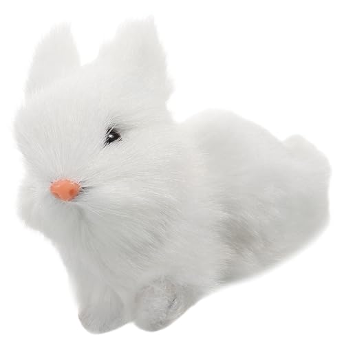 HOOTNEE Kuscheltier Hase Realistischem Design Weiches Plüschspielzeug für Ostern Dekoration für Authentischer Look und Gemütliches Material HOOTNEE Kuscheltier Hase Realistischem Design Weiches Plüschspielzeug für Ostern Dekoration für Authentischer Look und Gemütliches Material von HOOTNEE