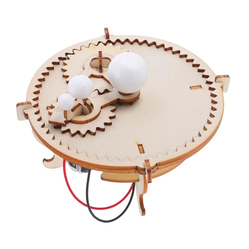 HOOTNEE Lehrmittel für naturwissenschaftliche Experimente Atmosphärenwissenschaftsspielzeug Solarsystem-Projektkit Bauen Wissenschaftswerkzeuge Erdminiatur hölzern Beige HOOTNEE Lehrmittel für naturwissenschaftliche Experimente Atmosphärenwissenschaftsspielzeug Solarsystem-Projektkit Bauen Wissenschaftswerkzeuge Erdminiatur hölzern Beige von HOOTNEE