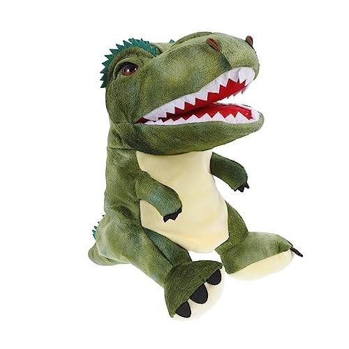 HOOTNEE Lustige Dinosaurier Handpuppe Tyrannosaurus Für Kinder Realistisches Spielzeug Mit Beweglichem Maul Ideal Für Rollenspiele Storytelling Und Geburtstagsgeschenke von HOOTNEE