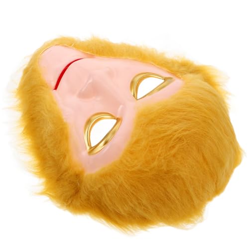 HOOTNEE Maske Affen-halloween-kostüm Affenkönig Kostüm Affenkönig Cosplay Halloween-cosplay-requisiten Halloween-party-cosplay Plüsch von HOOTNEE