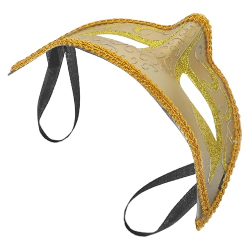 HOOTNEE Maskerade-Maske goldene maske Karnevalsmaske wunderschöne Maskerademasken Halloween-Maske Spitze Maskerade halloween masken Festival-Masken für Erwachsene dekorative Masken Abs von HOOTNEE