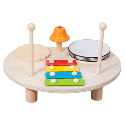 HOOTNEE Mehrzweck Schlagzeug Xylophon aus Holz Leichtes Percussion Robust und Sicher als Spieltisch Nutzbar für Musikalische Früherziehung und Kindgerechtes HOOTNEE Mehrzweck Schlagzeug Xylophon aus Holz Leichtes Percussion Robust und Sicher als Spieltisch Nutzbar für Musikalische Früherziehung und Kindgerechtes von HOOTNEE