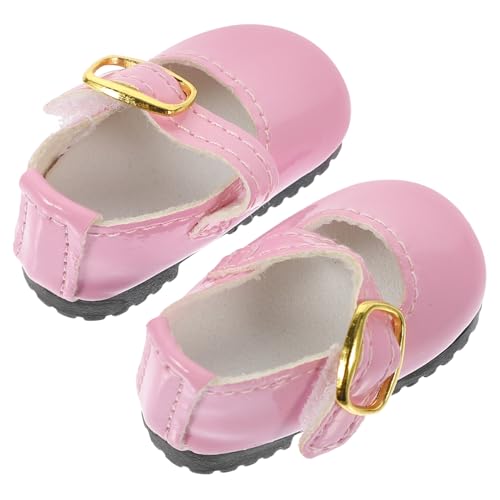 HOOTNEE Mini Bjd Puppenschuhe aus Leder Dekorative Kleiderschuhe für Baumwollpuppen Modische Puppenzubehör für Mädchen Passend zu Puppenröcken und Kostümen HOOTNEE Mini Bjd Puppenschuhe aus Leder Dekorative Kleiderschuhe für Baumwollpuppen Modische Puppenzubehör für Mädchen Passend zu Puppenröcken und Kostümen von HOOTNEE