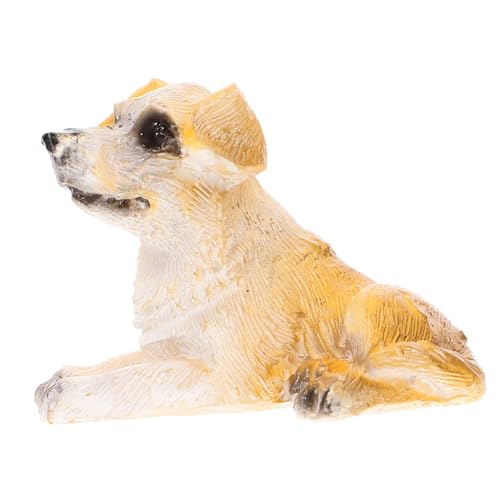 HOOTNEE Mini Dog Welpen Dekoriert Realistische Tiermodelle. Pädagogische Hundemodelle Lebensechte Hundefigur Hundekognitive Modelle Welpe Figuren Kleine Hundefiguren Welpen Ornamente Hund Spielzeug von HOOTNEE