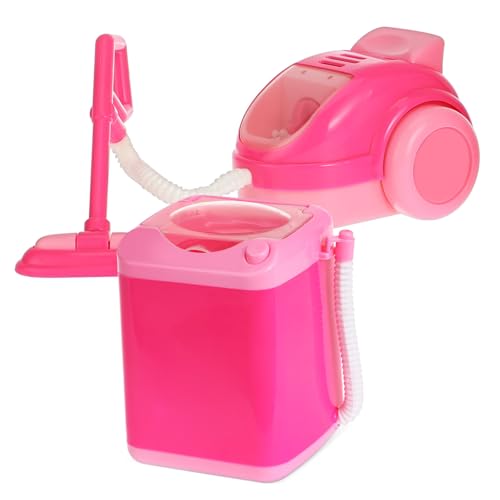 HOOTNEE Mini Küchen Spielset mit Staubsauger und Waschmaschinen Kindgerechte Kunststoff Miniaturgeräte für Kreatives Rollenspiel Fördert Feinmotorik und Fantasie bei Kindern HOOTNEE Mini Küchen Spielset mit Staubsauger und Waschmaschinen Kindgerechte Kunststoff Miniaturgeräte für Kreatives Rollenspiel Fördert Feinmotorik und Fantasie bei Kindern von HOOTNEE