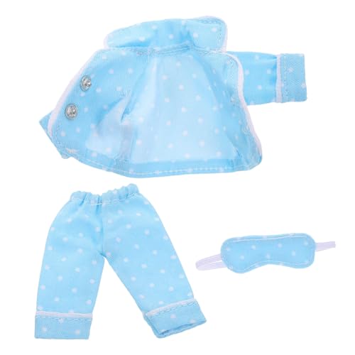 HOOTNEE Mini Puppenschlafanzug aus Baumwolle mit Niedlichen Mustern Komfortabel und Langlebig Modische Puppenkleidung für DIY Mini Puppen Perfektes Bekleidungsset für Puppenliebhaber HOOTNEE Mini Puppenschlafanzug aus Baumwolle mit Niedlichen Mustern Komfortabel und Langlebig Modische Puppenkleidung für DIY Mini Puppen Perfektes Bekleidungsset für Puppenliebhaber von HOOTNEE
