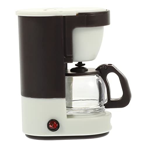 Miniatur-Kaffee Maschine Kaffeemaschine Spielset Kaffeemaschine Für Kinder Mini-Mixer Handglocken Für Erwachsene Mini-küche Zarte Puppenhaus Kleinkind Plastik von HOOTNEE