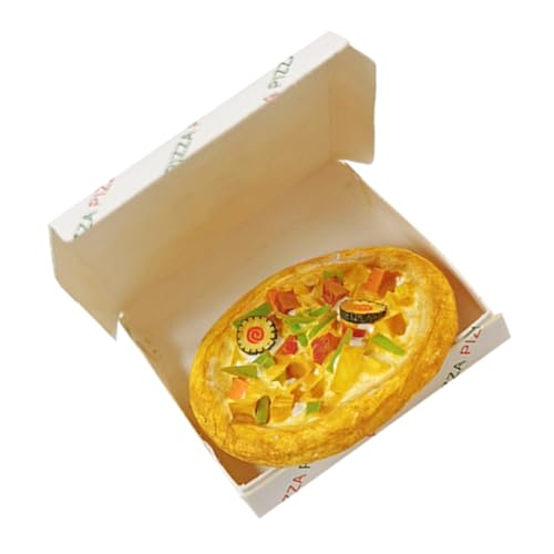 HOOTNEE Miniatur Pizza Prop für Puppenhaus Küche Kreatives DIY Zubehör für Realistische Mini Haus Gestaltung HOOTNEE Miniatur Pizza Prop für Puppenhaus Küche Kreatives DIY Zubehör für Realistische Mini Haus Gestaltung von HOOTNEE