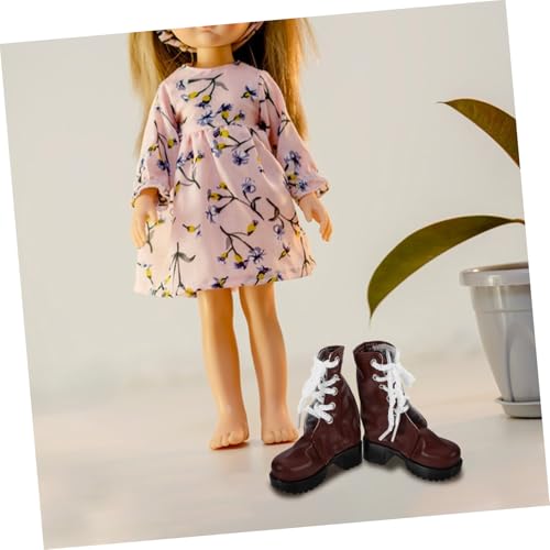HOOTNEE Miniatur Puppenschuhe Mini Doll Boots Dekorative Puppenzubehör für Puppenhaus Sichere Langlebige Kostümschuhe für DIY Baumwollpuppen Kreativspielzeug HOOTNEE Miniatur Puppenschuhe Mini Doll Boots Dekorative Puppenzubehör für Puppenhaus Sichere Langlebige Kostümschuhe für DIY Baumwollpuppen Kreativspielzeug von HOOTNEE
